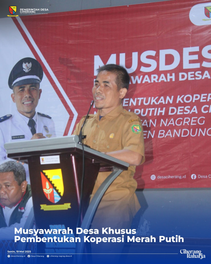 MUSDESUS : PEMBENTUKAN KOPERASI MERAH PUTIH